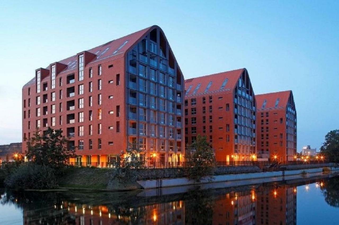3-Rooms Apartment With Balcony By The Oldtown Gdańsk Kültér fotó