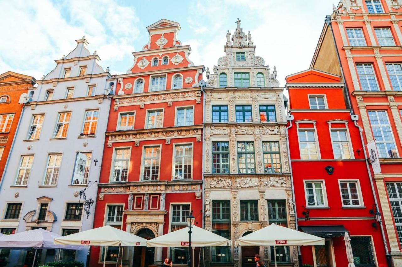 3-Rooms Apartment With Balcony By The Oldtown Gdańsk Kültér fotó